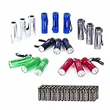 EverBrite 18tlg. LED Taschenlampen Set, mini kleine Taschenlampe mit Lanyard und 54 AAA Batterien, Mitgebsel Gastgeschenke Handlampe für Notfall, Outdoor, Camping