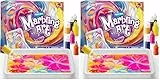 Klever Kits Wasser Marmorierfarbe für Kinder,Magic Marbling Paint Art für Mädchen ab 6-12 Jahren,Marbling Paint Kit für Jungen,Bastelsets für Aktivitäten,Geburtstagsgeschenk (Packung mit 2)