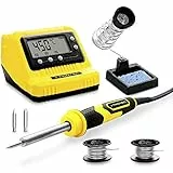 TROTEC Digitale Lötstation PSIS 10-230V Lötkolben Set, Lötset für Schule Labor Hobbylöten