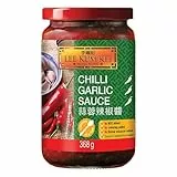Lee Kum Kee Chili-Knoblauch-Sauce – Scharfe Würzsauce aus feurigen Chilischoten und Knoblauch – 1 x 368 g