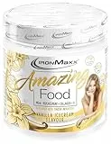 IronMaxx Amazing Food Mahlzeitenersatz – Vanilla Ice Cream 330g Dose, Mit Collagen, High Protein und Glutenfrei, mit hochwertigem Kollagen, In Kooperation mit Mariia