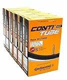 Continental Unisex-Adult 181781 Fahrradschläuche, Schwarz, 28 (6er Pack)