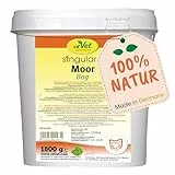 cdVet Naturprodukte Singulares Moor 1,8 kg - Hund, Katze, Pferd, Nager, Heimtiere - unterstützt Magen-Darm-Tätigkeit - reguliert Magensäurekonzentration - reich an Huminsäuren+Mineralstoffen -