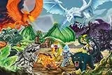 Schmidt Spiele 56565 Eldrador, Kampf um den Superkristall, 100 Teile Kinderpuzzle, mit Einer Orginal Schleich Figur