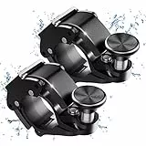 2 Stück Fahrradklingel, Innovative Aluminiumlegierung Mini Klingel Fahrrad 100dB Klingel laut, Neue Aufrüstung Schwarz Fahrradhupe Fahrradglocke für Bike MTB Mountainbike, 22-24 mm Lenker