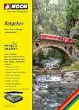 NOCH® Ratgeber Easy-Track „Die Albulabahn in Spur N“, mit Bauanleitung, deutsch, 100 Seiten, perfekt für Modellbau und Landschaftsgestaltung
