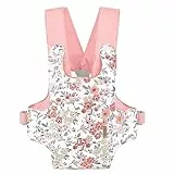 GAGAKU Reborn Baby Zubehör Puppentrage Puppen Kinder Zubehör Puppentragetasche Tragetuch Baby 100% Baumwolle - Rose Wachsblumen