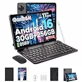 DOOGEE U11 Pro Android 16 Tablet 11 Zoll Gemini AI, 30GB+256GB (2TB TF) Gaming Tablets, 8580mAh, 90Hz Display, WiFi 5, T7200 Octa Core, 13MP+5MP, Tablet mit Tastatur, Stift, Maus, Hülle,Schwarz
