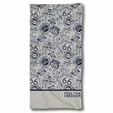 ESPiCO Route 66 Badehandtuch Handtuch Strandlaken Strandtuch Schild 75 cm x 150 cm