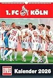 DUMONT - 1. FC Köln 2026 - Fußball-Kalender - 30 x 42 cm – Fußball-Fankalender – EXPRESS Wandkalender mit Spielterminen, perfekt für Fußball Fans: Kalender 2026