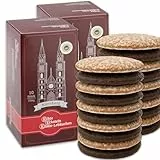Lebkuchen Eckstein - 20 Stück gemischt - 1500g - Nürnberger Elisenlebkuchen