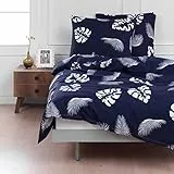 Mixibaby Bettwäsche Bettgarnitur Bettbezug Baumwolle 135x200 155x220 200x200 200x220 Modern, Größe:135 x 200 cm, Design Bettwäsche:Samantha D9
