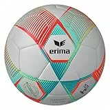 Erima Unisex Jugend HYBRID LITE 290 Fußball (7192408), Fiery-Coral/Petrol, 4