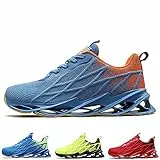 Sneaker Herren Damen Laufschuhe Straßenlaufschuhe Outdoor Atmungsaktive Fitness Turnschuhe BlueOrange 39 EU