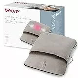 Beurer FM 28 Fußmassagegerät, 2-in-1: elektrisches Massagegerät und Fußwärmer in einem, mit Vibrationsmassage, 3 Programme, weicher Cordstoff, Massage für die Füße, kompakt, mit USB-C-Kabel, grau