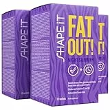 Fat Out Night – Natürliches Getränk mit Limettengeschmack, Garcinia Cambogia, Cholin, Zitronenmelisse, Zichorienwurzel, Vitamin C und Vitamin B6 – 30-Tage-Vorrat von Sensilab
