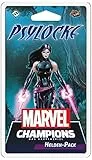 Fantasy Flight Games, Marvel Champions: LCG – Psylocke, Helden-Erweiterung, Expertenspiel, Kartenspiel, 1-4 Spieler, Ab 12+ Jahren, 45-90 Minuten, Deutsch