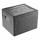 thermohauser EPP-Thermobox GN 1/2 inklusive Deckel - 19 Liter Volumen - 39 x 33 x 28 cm