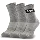 Giesswein Merino Wandersocken Herren & Damen 35-46 [3er Pack] - Thermosocken Trekkingsocken - Anti-Blasen-Polsterung extra warm - Wintersocken Skisocken - Dicke Merino Socken Herren & Damen wandern