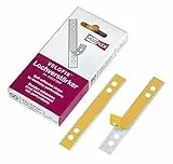 Veloflex 2003000 VELOFIX® Lochverstärker (DBP), 105 x 15 mm, Lochung 60 + 80 mm, selbstklebend (150 Stück)