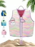 KIDVERSE Schwimmweste Kinder 2-6 Jahre - Komfort Schwimmhilfe mit Bauchumfang bis 62cm - Schwimmhilfe Kinder 2-6 Jahre - Kinderschwimmweste zum Schwimmen Lernen - Schwimmweste Kind