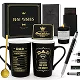 SunmeiTrad Geschenke für Vatertag, Vater, von Tochter, Sohn, personalisierbar, Weihnachten, Geburtstag, Jahrestag, Geschenke für Papa