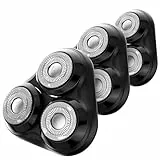 Magnetisch Originalscherköpfe,Ersatzscherkopf für Elektrische Rasierer der Cleanwise RSCF-8330L,Einfach zu Wechseln,3 -Packung