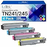 LxTek TN241 TN245 Toner Kompatibel für Brother TN-241 TN-245 für Brother MFC 9332CDW Toner MFC-9142CDN DCP-9022CDW HL-3142CW HL-3152CDW (4er-Pack)