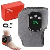 Neamova 3-In-1-Fußmassager, Neuropathie Füße, Tragbares Fussmassagegerät Elektrisch für Achillessehnenentzündung, USB Aufladbare Knöchelmassage mit 3 Modi 5 Wärmestufen (A)