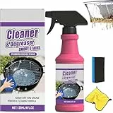 Fast-Acting Heavy-Duty Grill Degreaser Spray, 2026 Neu Oberflächenreiniger Backofenreiniger Reinigungsmittel, Allzweckreiniger Spray Küchenreiniger Putzmittel Grill Reiniger für Gasgrill (1 Stück)