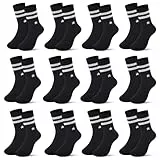 Libella 12 Paar Kindersocken Tennissocken Sportsocken Junge Wintersocken Baumwolle 2891 35-38