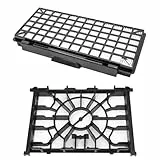 HEPA Filter und Motorfilter für Siemens Staubsauger Q5.0 VSQ5X1230 Extreme SilencePower Serie, Alternative zu Hygienefilter VZ154HFB Staubsauger Zubehör Filter Bodenstaubsauger