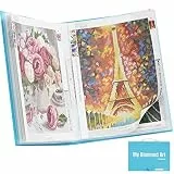 ARTDOT A3 Diamond Painting Mappe mit Griff, Diamond Painting Zubehör für Aufbewahrung Diamant Painting Erwachsene Bilder, mit 30 Klarsichthüllen fasst 60 Blatt