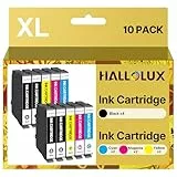 HALLOLUX Kompatibel für 604 Druckerpatronen Kompatibel für 604XL Multipack für Epson XP 2205 Patronen für XP 3200 XP 4200 XP 3205 XP 4205 Workforce WF 2930 WF 2935 WF 2910 (10er-Pack)