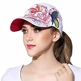 ITODA Baseball Cap Eltern-Kind Freizeithut Stickerei Sonnenhut Damen Mädchen Baseballmütze Mutter & Kinder Hut Kinderhut Snapback Kappe Damenhut Atmungsaktive Baseballkappe für Outdoor Freizeit