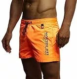 Leif Nelson Badehose für Herren | Badeshorts & Schwimmhose | Swimming Shorts Men & Kurze Badehose | LN-9215