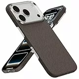 BENKS ArmorTint Hülle für iPhone 17 Pro Max Ultradünne Handyhülle aus Kevlar Aramidfaser, Kompatibel mit Magsafe, Magnetische Schutzhülle 17 Pro Max, Goldene Morgenröte