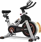 【2026 Aktualisiert】YOSUDA Heimtrainer Fahrrad,Indoor Cycling Bike mit 8 KG Magnet-Schwungrad,Leises Ergometer mit Verbesserter LCD-Monitor, APP, Tablet-Halter, Bis 160KG