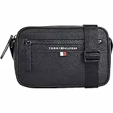 Tommy Hilfiger Herren Umhängetasche Essential Reporter Klein, Schwarz (Black), Einheitsgröße