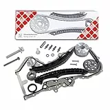 febi bilstein 107994 Steuerkettensatz für Nockenwelle, mit Gleitschienen und Kettenspanner, 1 Stück