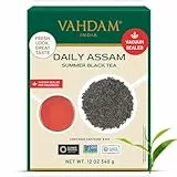 VAHDAM, Assam Schwarz Tee (340g, 170+ Tassen) Stark, Malzig & Reich | Reiner, Single Origin Schwarzer tee Losen Blättern | Direkt Aus Indien | Schwarzer Tee