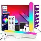 IKERY RGB+IC LED Lightbar, Dreamcolor Ambiente Lichtleiste, Musik Sync, 16 Mio. Farben, Dimmbar, App & Fernbedienung Steuerbar, Hintergrundbeleuchtung für TV, PC Gaming, Zimmer Deko