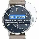 Vaxson 3 Stück 9H Panzer Schutz Glas kompatibel mit CASIO Baby-G BGS-100SC-7AJF Schutzfolie Display schutz folie Panzerfolie SchutzGlas folien PanzerGlas