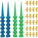 24 Stück Automatische Bewässerung Set Urlaub Bewässerungssystem Gartenpflanzen Tröpfchenbewässerung mit Langsam Entriegelbarem Steuerventil für Topfpflanzen (Set 1)