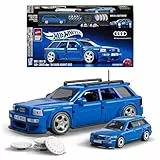 Mattel Brick Shop Hot Wheels Speed Serie Bauset, 94 Audi Avant RS2 mit 252 Teilen, realistischen Details und individuellen Aufklebern, Erwachsene Sammler und Kinder ab 10 Jahre, JGR28