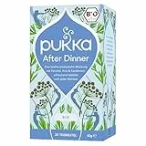 Pukka | Bio-Kräutertee „After Dinner“ | Anissamen, Fenchel, Kardamom und Kurkuma | Für dein inneres Strahlen | 1er Pack | 20 Teebeutel