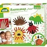 Lena 42620 Bastelspaß Tiere, Faltschachtel, Mehrfarbig