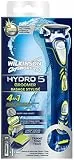 Wilkinson Sword Hydro 5 Groomer Rasierer mit 1 Klinge und Trimmer inklusive Batterie, 1 Stück