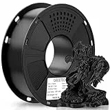 Geeetech Upgrade PLA Filament 1,75 mm, 3D Drucker PLA Filament,1 kg pro Spule, 1 Spulen,Schwarz