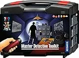 Kosmos Die DREI ??? Detektivkoffer, Detektiv Spielzeug Set für Kinder ab 8 Jahre mit Allen wichtigen Utensilien und Profitipps zur Ermittlung, mehrsprachige Anleitung in D, EN, F, IT, ES, NL